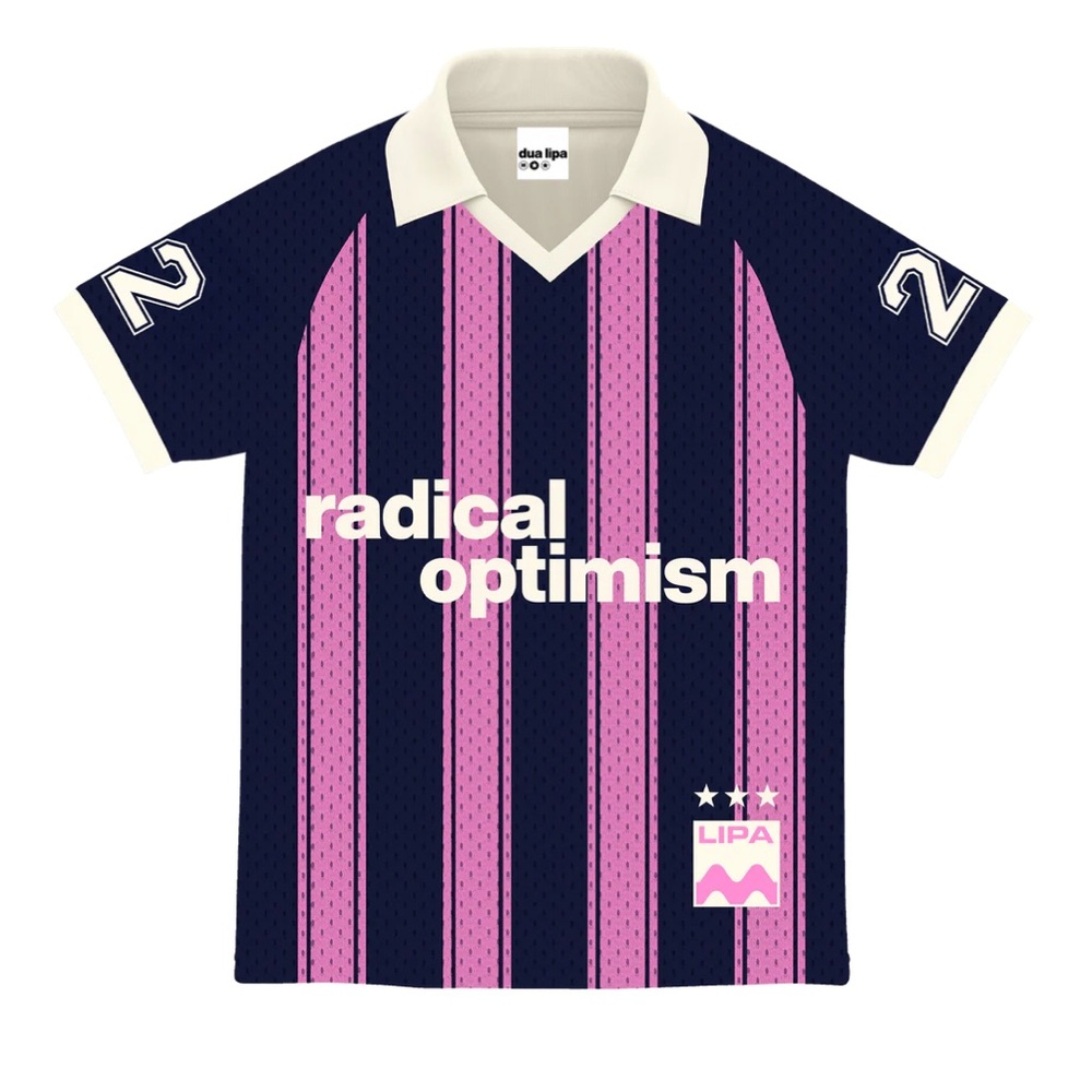 NWT Dua Lipa Radical Optimism Tour Mesh Jersey Size Medium